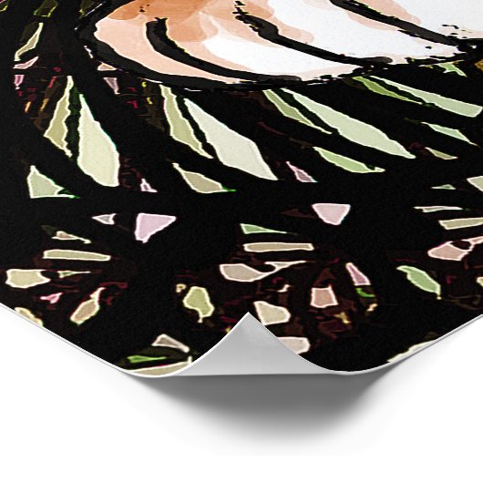 賢い虎 ポスター (角)