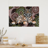 賢い虎 ポスター (キッチン)