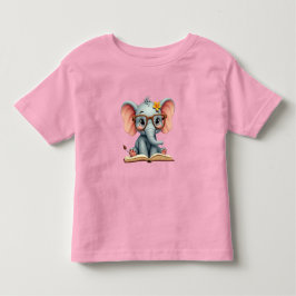 賢い赤ちゃん象 トドラーTシャツ