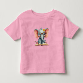 賢い赤ちゃん象 トドラーTシャツ