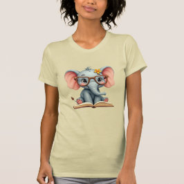 賢い赤ちゃん象 Tシャツ