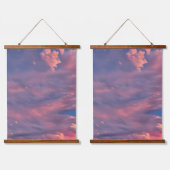 賢い雲 吊り下げ型タペストリー (ダブル)