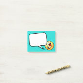 賢い顔Grumpey ポストイット (デスク上)