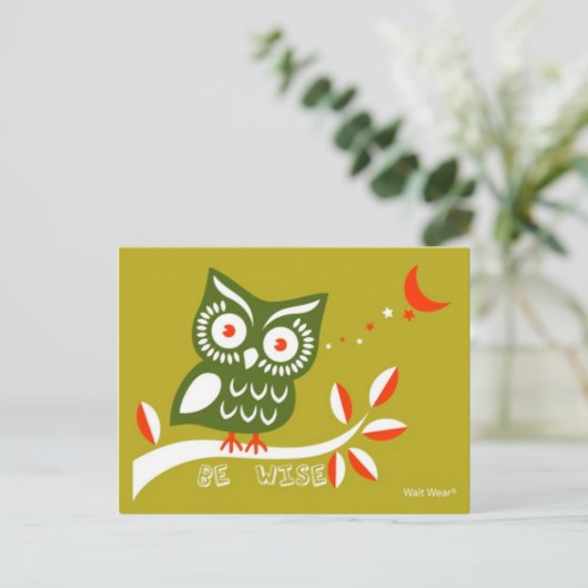 賢い ポストカード (スタンド正面)