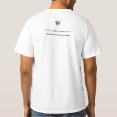 賢いSOTSSの方式のTシャツ Tシャツ (裏面)