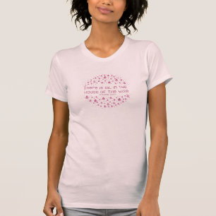 賢いTシャツの家に油があります Tシャツ
