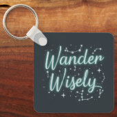 賢くさまよい キーホルダー (正面)