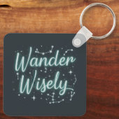 賢くさまよい キーホルダー (裏面)