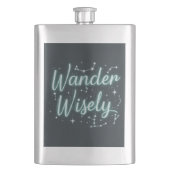 賢くさまよい フラスク (正面)