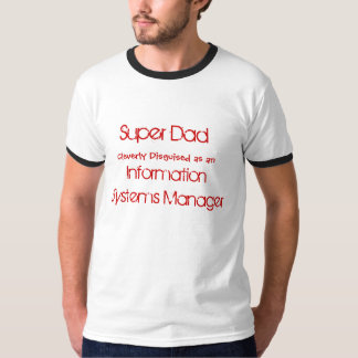 賢くとして隠れる極度のパパ、Informatio… Tシャツ