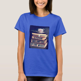 賢く生きる(v2 dark) Tシャツ