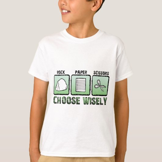 賢く選ぶ紙 Tシャツ (正面)