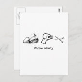 賢く選ぶ ポストカード (正面/裏面)