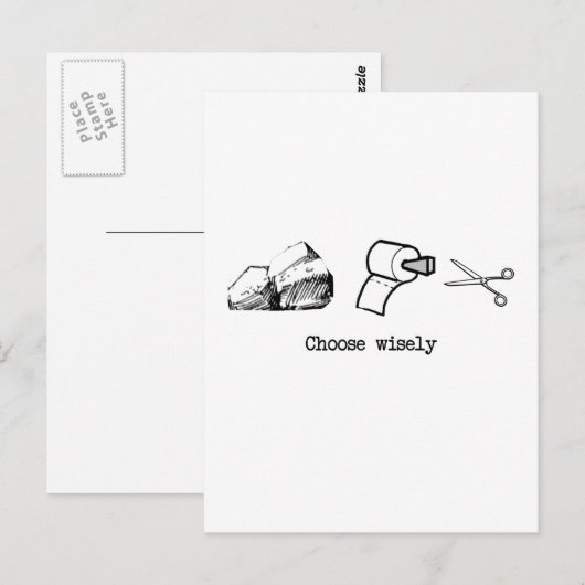 賢く選ぶ ポストカード (正面/裏面)