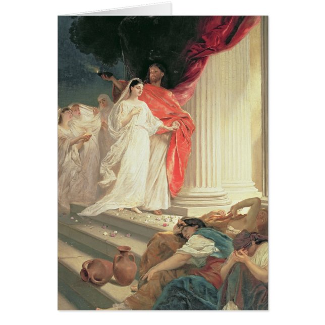 賢く、愚かなヴァージン1886年の喩え (正面)