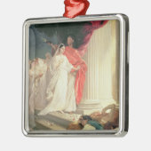 賢く、愚かなヴァージン1886年の喩え メタルオーナメント (左)