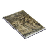 賢く、愚かなヴァージン、c.1822 (w/cおよびペン ノートブック (右側)