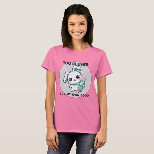 賢すぎる Tシャツ (正面フル)