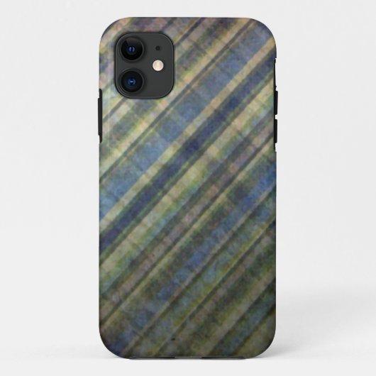 賢人およびラベンダーは縞で飾ります Case-Mate iPhoneケース (裏面)