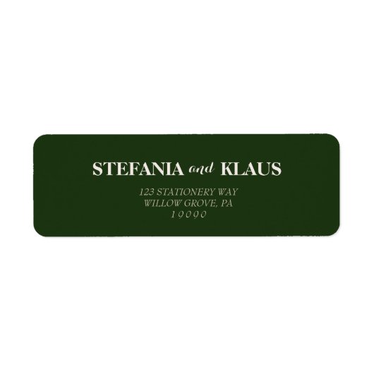 賢人と赤面ミニマモダンリスト ラベル (正面)