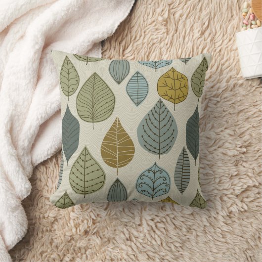 賢人の葉 クッション (ブランケット)