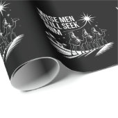 賢人はまだキリスト教の聖降誕祭イエスを求めている ラッピングペーパー (ロールコーナー)