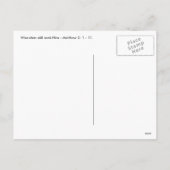 賢人はまだ彼にクリスマスグリーティングカードを探している シーズンポストカード (裏面)