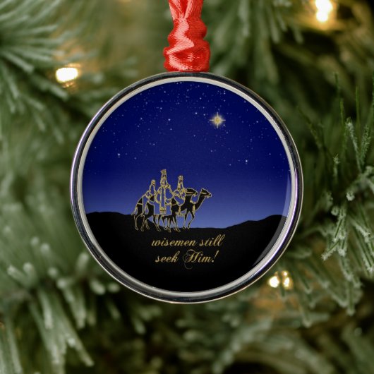 賢人はまだ彼を探すオーナメント メタルオーナメント (ツリー)