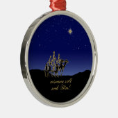 賢人はまだ彼を探すオーナメント メタルオーナメント (右)