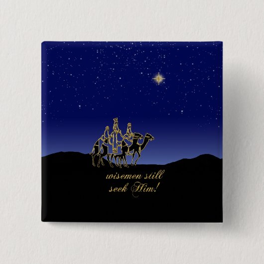 賢人はまだ彼を探すボタン 缶バッジ (正面)