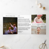 賢人はまだ彼を求める出生教会のクリスマス 三つ折りクリスマスカード (内部)