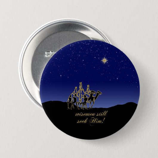 賢人はまだ聖降誕祭を求めている 缶バッジ (正面&裏面)