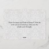 賢人カラフルの絵画金ゴールド 箔シーズンカード (裏面)