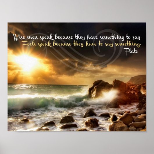 賢人話 ポスター (正面)