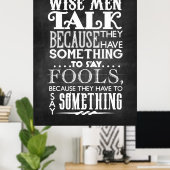 賢人 ポスター (ホームオフィス)