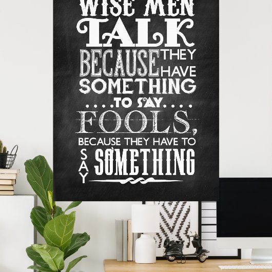 賢人 ポスター (ホームオフィス)