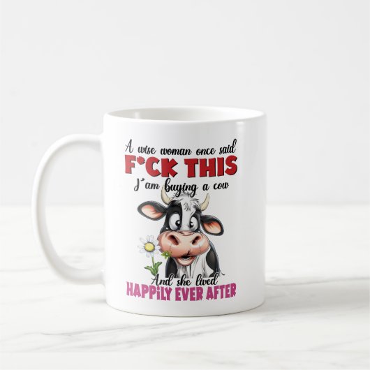 賢女が言ったことがある コーヒーマグカップ (左)