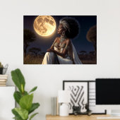 賢女 ポスター (ホームオフィス)