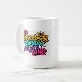 賢婦 コーヒーマグカップ (正面左)