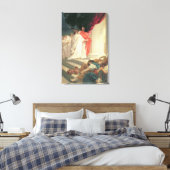 賢愚のヴァージンの寓話， 1886 キャンバスプリント (インサイチュ (寝室))