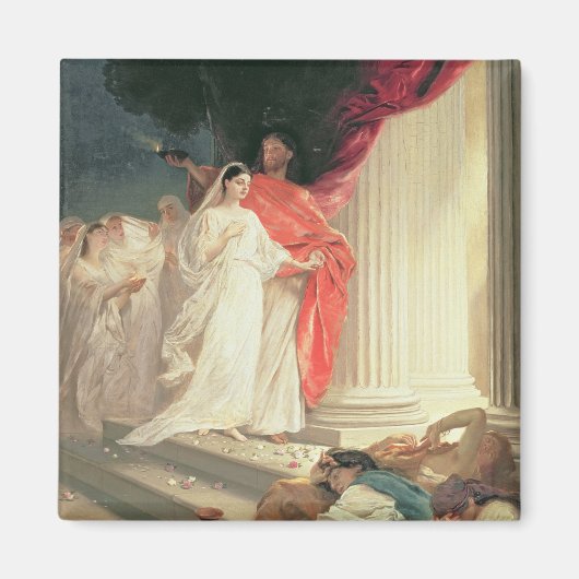 賢愚のヴァージンの寓話, 1886 マグネット (正面)