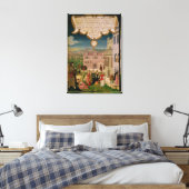 賢愚のヴァージン キャンバスプリント (インサイチュ (寝室))