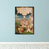 賢愚のヴァージン キャンバスプリント (インサイチュ (ウッドフロア))