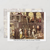 『賢明で愚かなヴァージン』 ポストカード (正面/裏面)