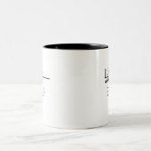 賢明で洞察力のある ツートーンマグカップ (中央)