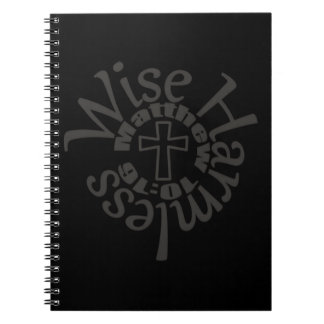 賢明で無害 – 神の知恵の聖なる書物、 経典 ノートブック