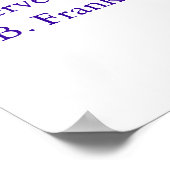 賢明なことわざ ポスター (角)