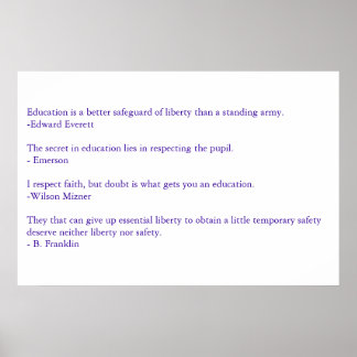 賢明なことわざ ポスター