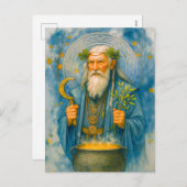 賢明なケルトの薬液と魔法の大釜 シーズンポストカード (正面/裏面)