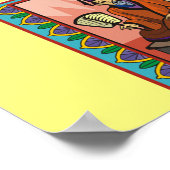 賢明な中国の諺 ポスター (角)